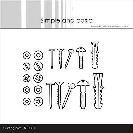 Simple and Basic - Dies - Nail bits and pieces