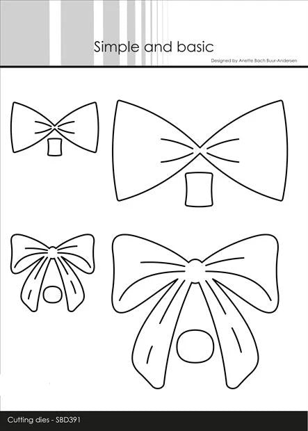 Simple and Basic - Dies - Bow & Bow Tie