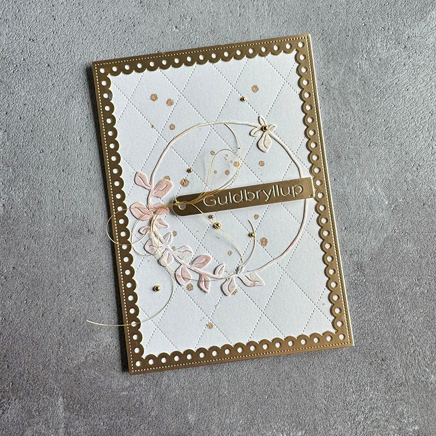 Simple and Basic - Dies - Inner Scallop Rectangle dots