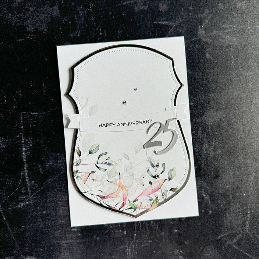 Simple and Basic - Dies - Shield with banner