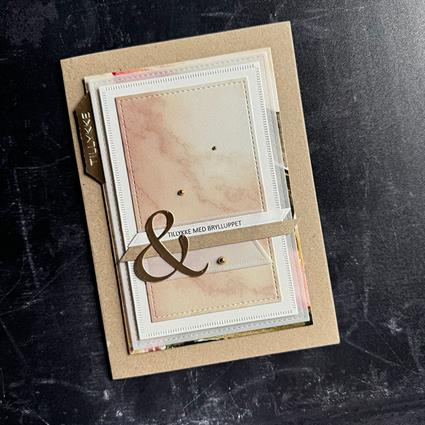 Simple and Basic - Dies - Combi striped frames 5x7"