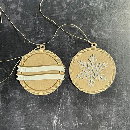 Simple and Basic - Dies - Round Gifttag with Add-ons