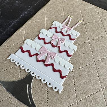 Simple and Basic - Dies - Birthday cake