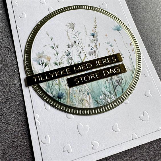 Simple and Basic - Dies - Combi Striped Frames - Circle