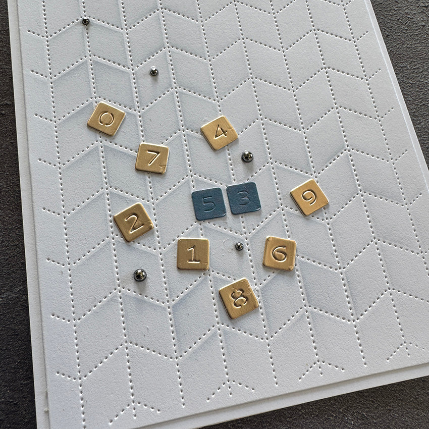 Simple and Basic - Dies - Alphabet Chips