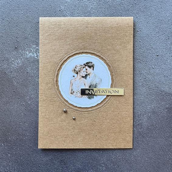 Simple and Basic - Dies - Old paper (5x7")