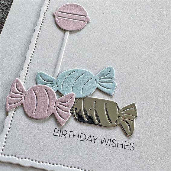 Simple and Basic - Dies - Lollipop sweets