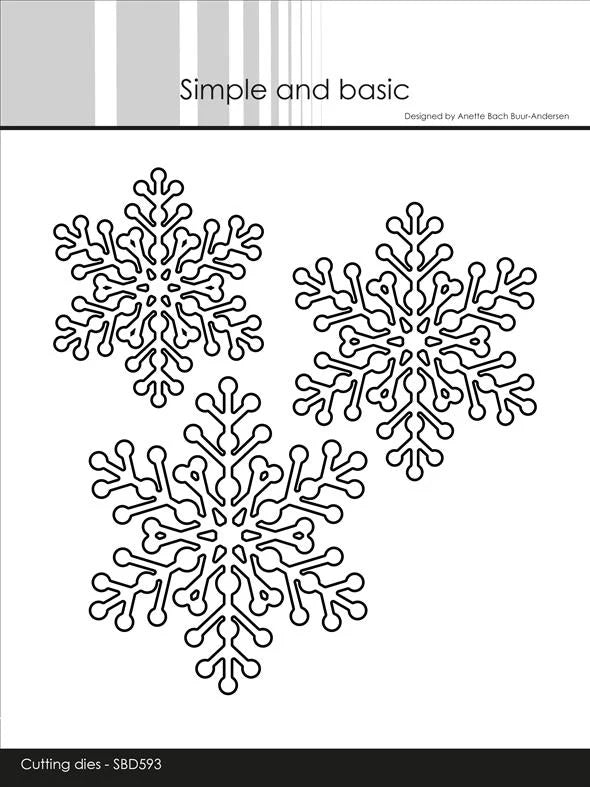 Simple and Basic - Dies - Snowflakes