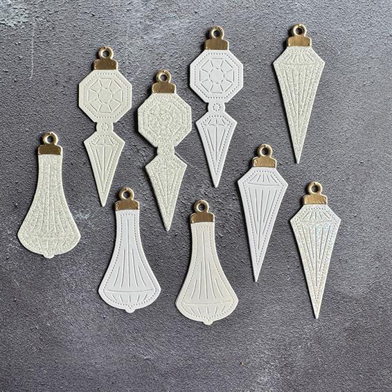 Simple and Basic - Dies - Christmas Ornaments