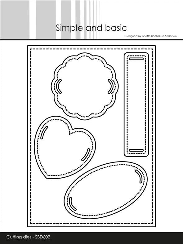 Simple and Basic - Dies - Belts for ribbon