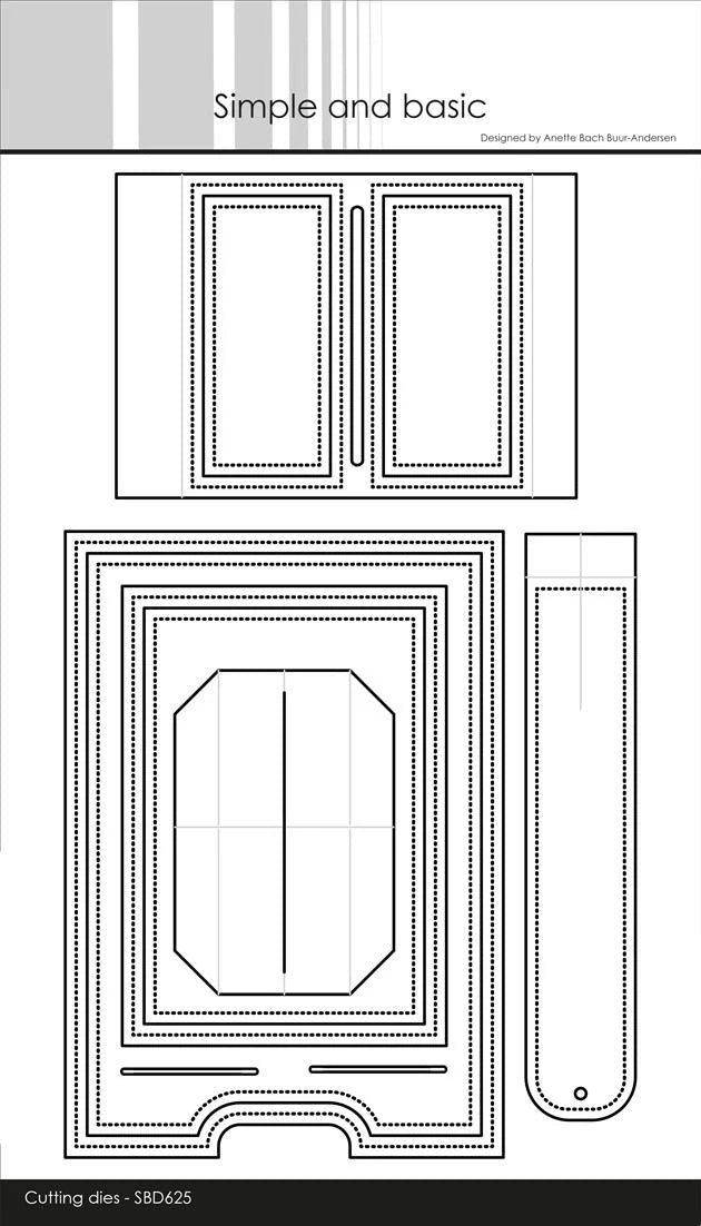 Simple and Basic - Dies - Pop-up Giftcard holder