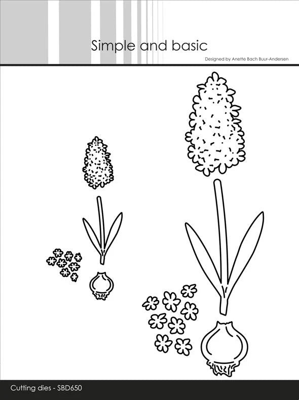 Simple and Basic - Dies - Hyacinths