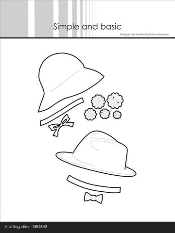 Simple and Basic - Dies - Elegant hats