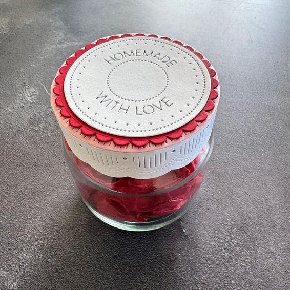 Simple and Basic - Dies - Border and top for jar