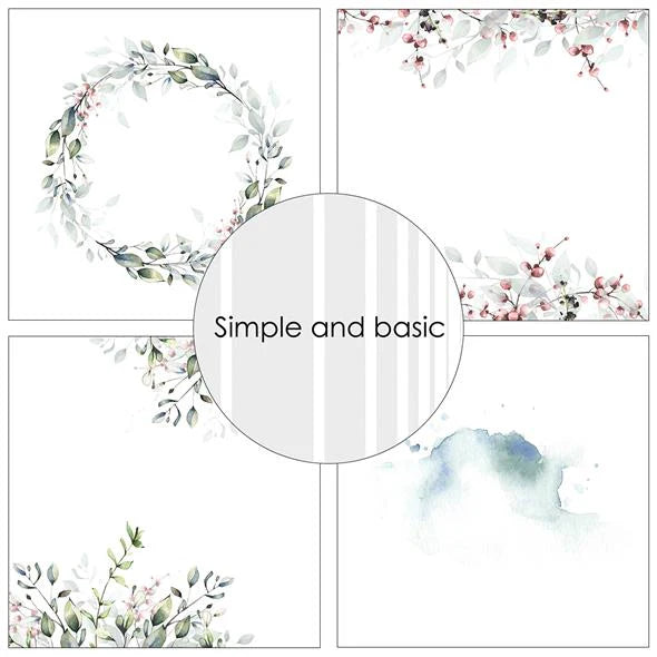Simple and Basic - A sense of clarity - Paper Pack 6 x 6"