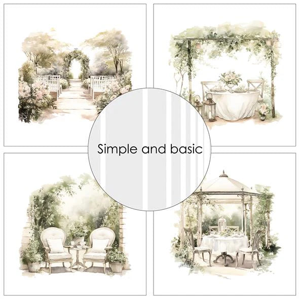 Simple and Basic - Sense of romance - Paper Pack    6 x 6"