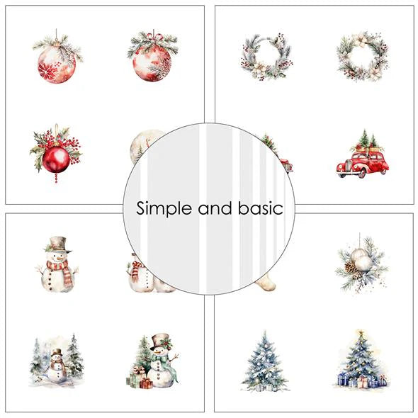 Simple and Basic - Christmas - Paper Pack    6 x 6"