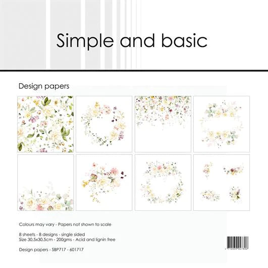 Simple and Basic - Spring Feelings - Paper Pack 12 x 12"