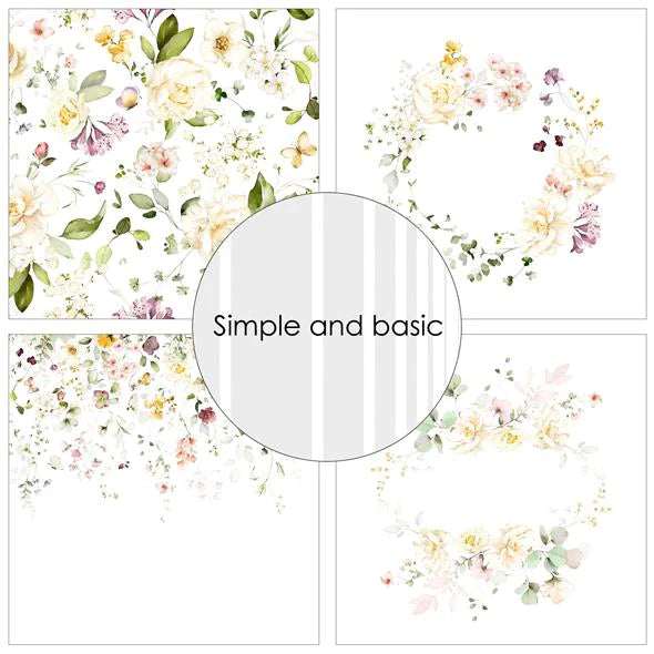 Simple and Basic - Spring Feelings - Paper Pack 12 x 12"