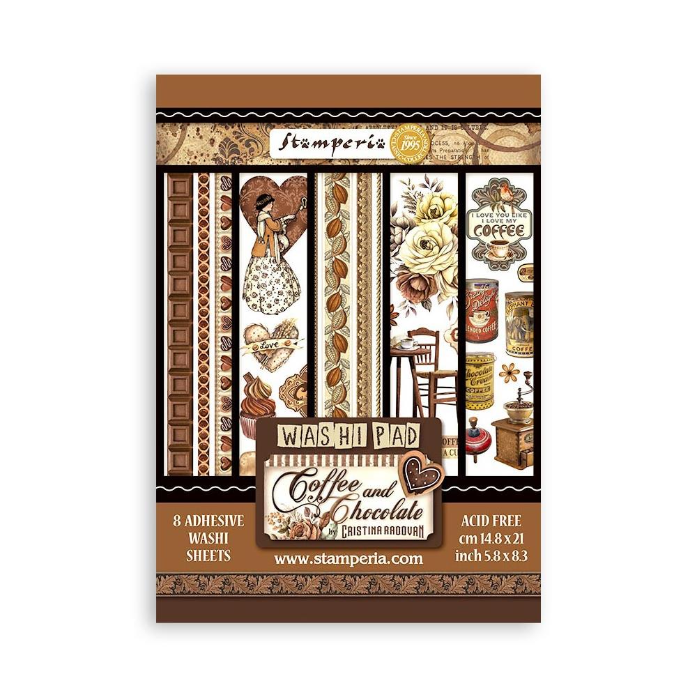 Stamperia - Coffee and chocolate - Washi Pad A5
