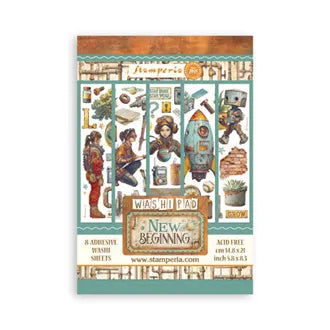 Stamperia - A New Beginning - Washi Pad A5