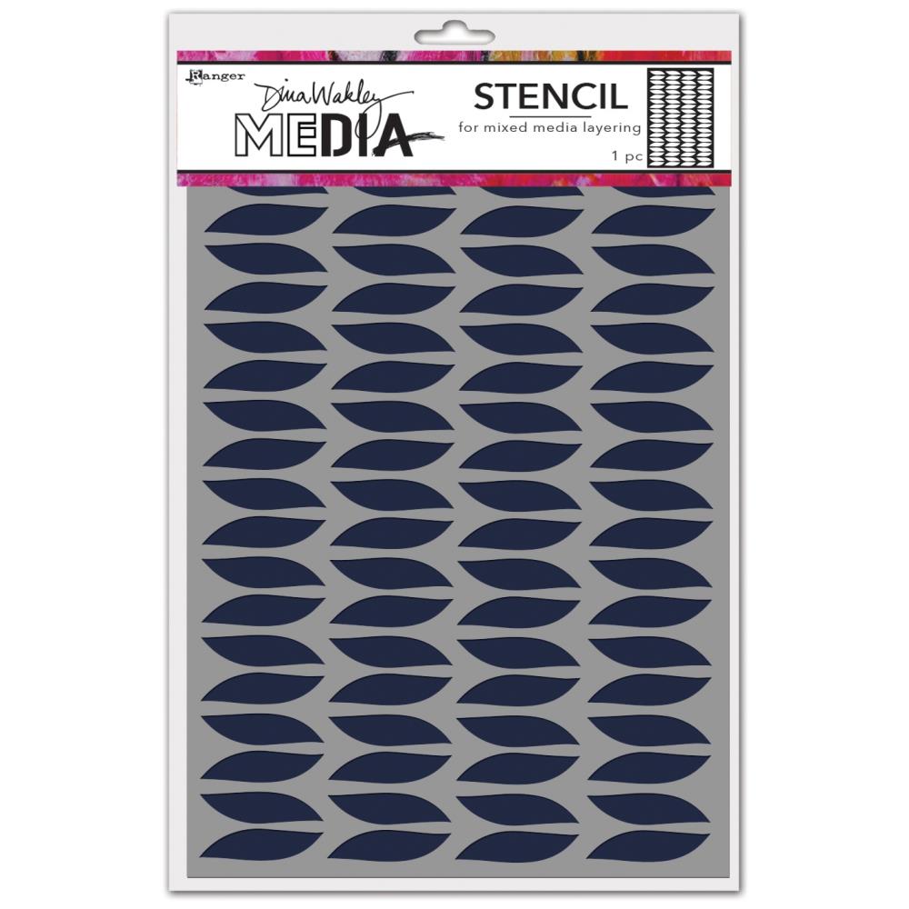 Dina Wakley Media - Stencil - Sideways