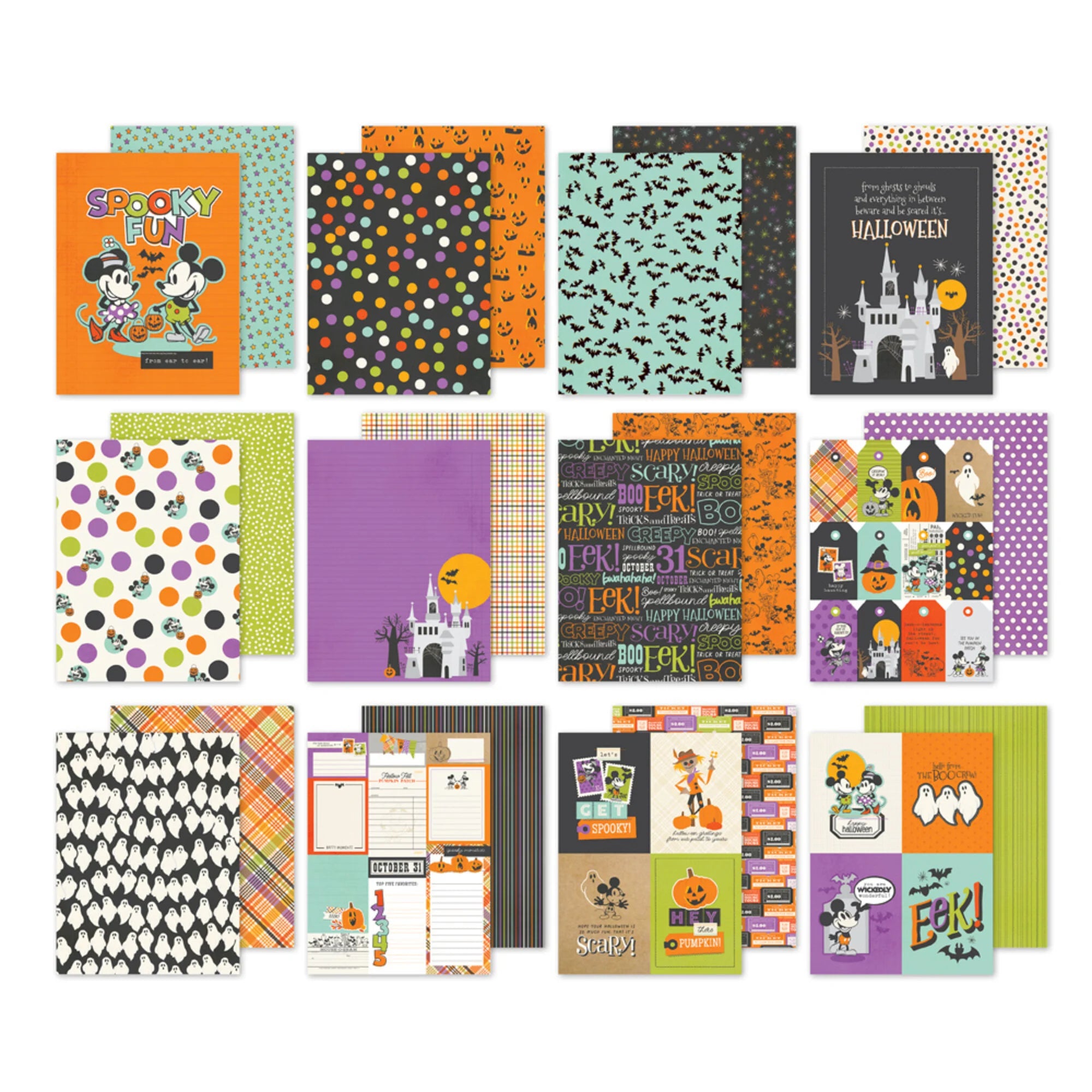 Simple Stories - Classic Mouse - Halloween - 6 x 8" Pad