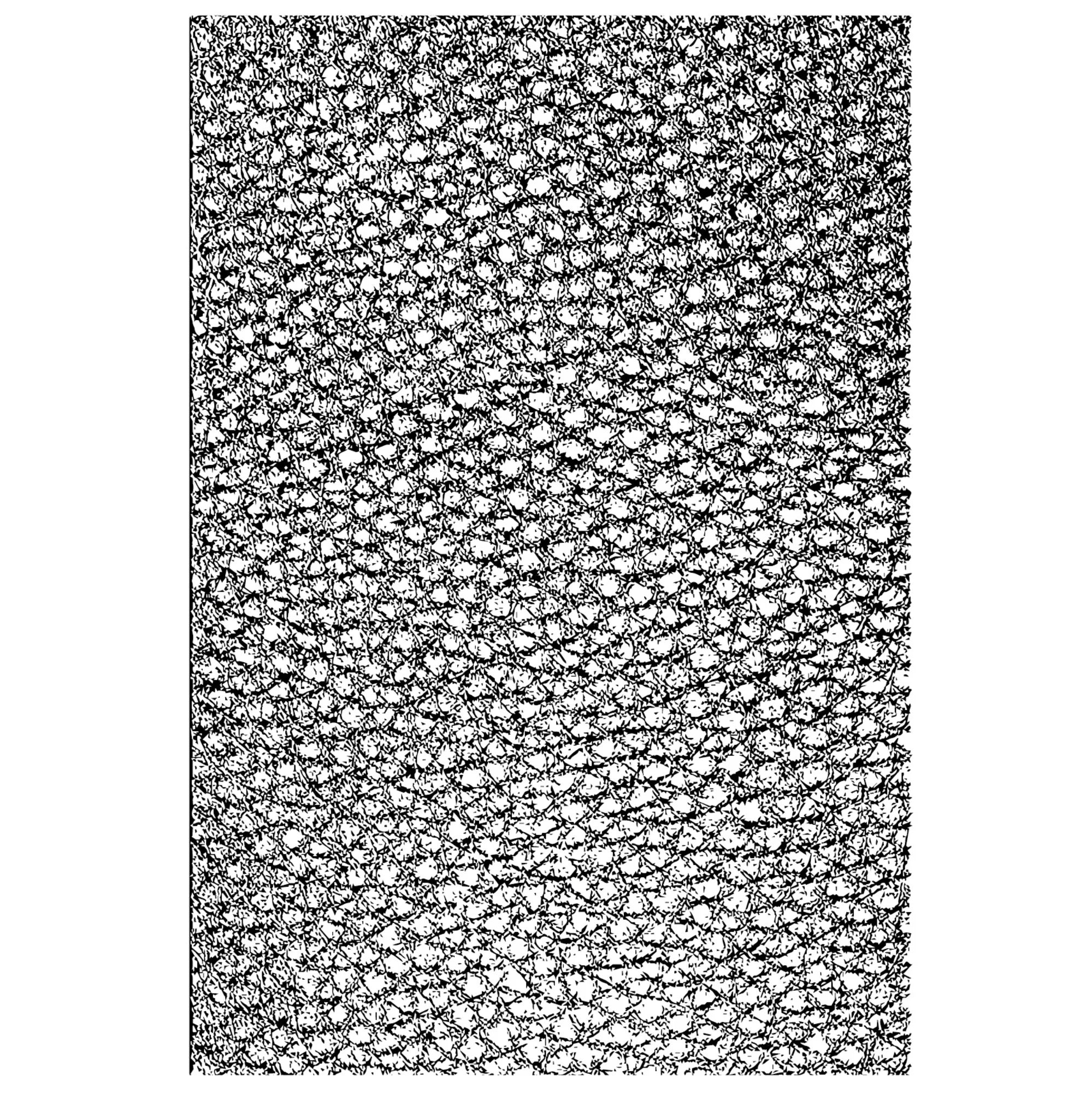 Sizzix / Tim Holtz - 3D Texture Fades w/ A5 Embossing Folder Cracked Leather