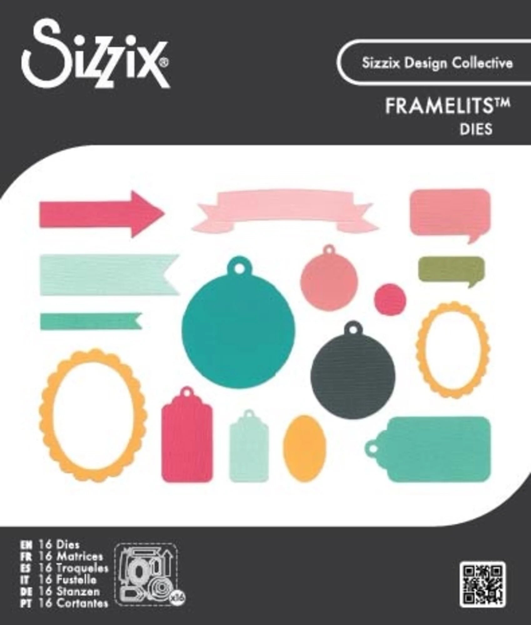 Sizzix - Framelits dies set - Banners, Tags & Labels