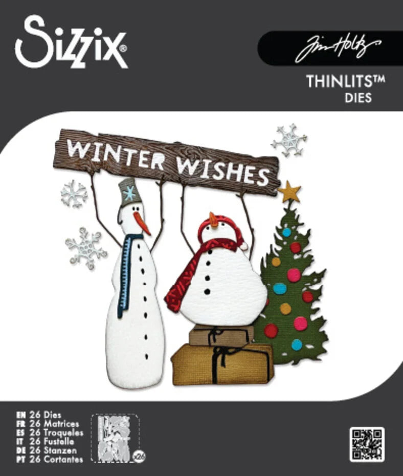 Sizzix - Tim Holtz - Classic Thinlits - Twig and Stump
