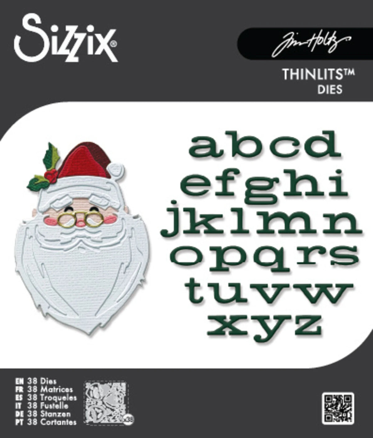 Sizzix - Tim Holtz - Thinlits - Vault Letter to Santa