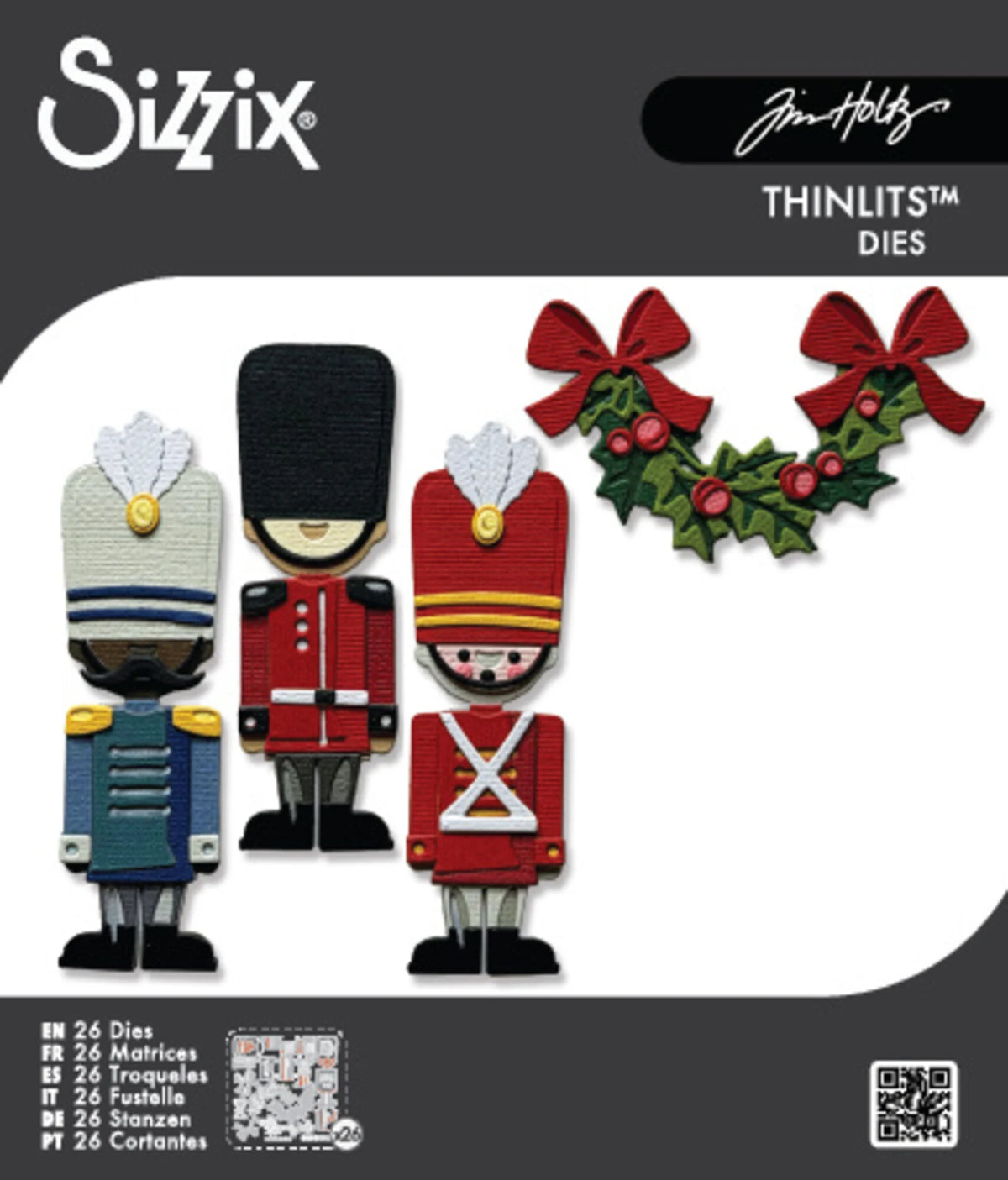 Sizzix - Tim Holtz - Thinlits - Yuletide Harvey