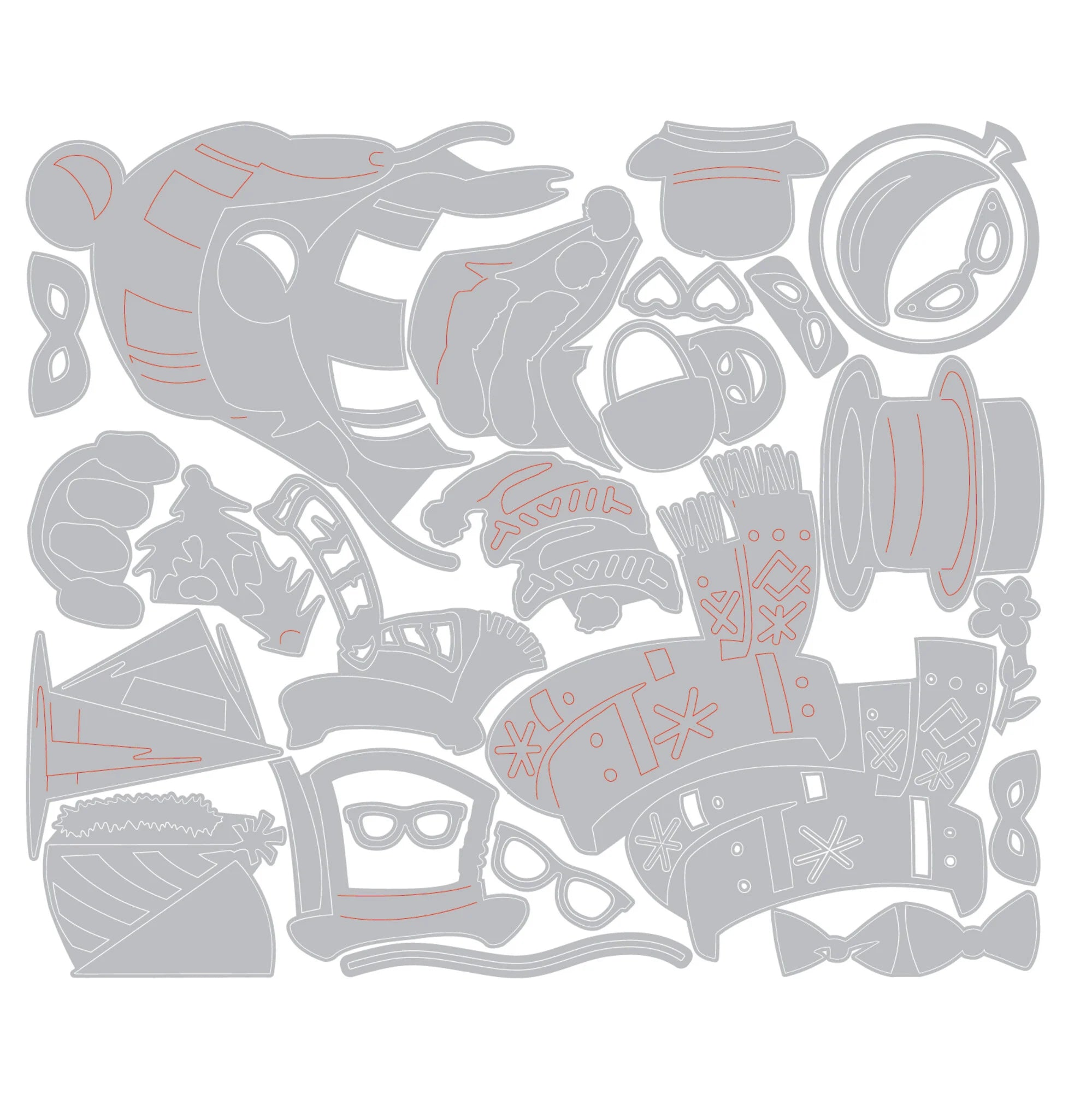Tim Holtz Alterations - Thinlits Colorize - Large Accessories