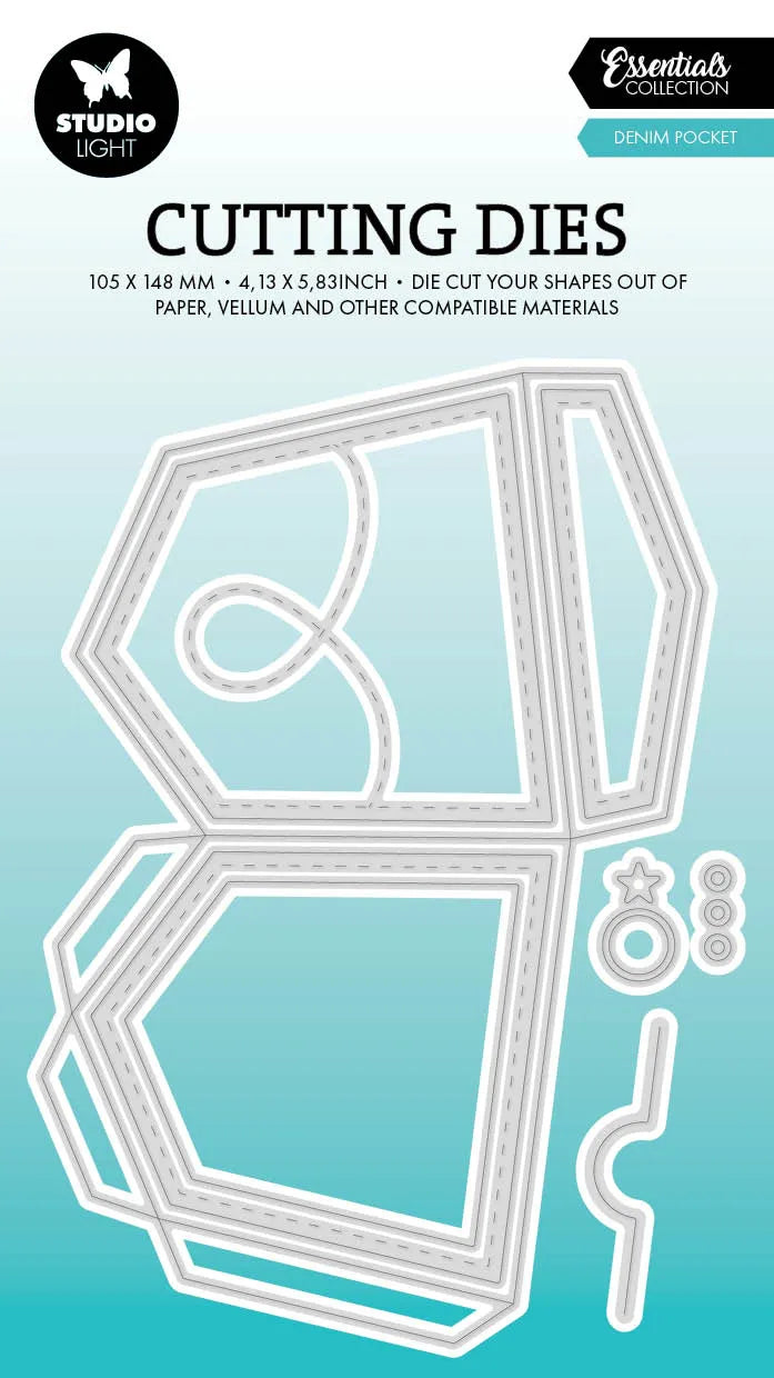 Studiolight - Dies - Essentials - Denim Pocket