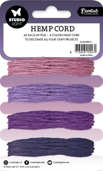 Studiolight - Hemp Cord - Shades of Purple