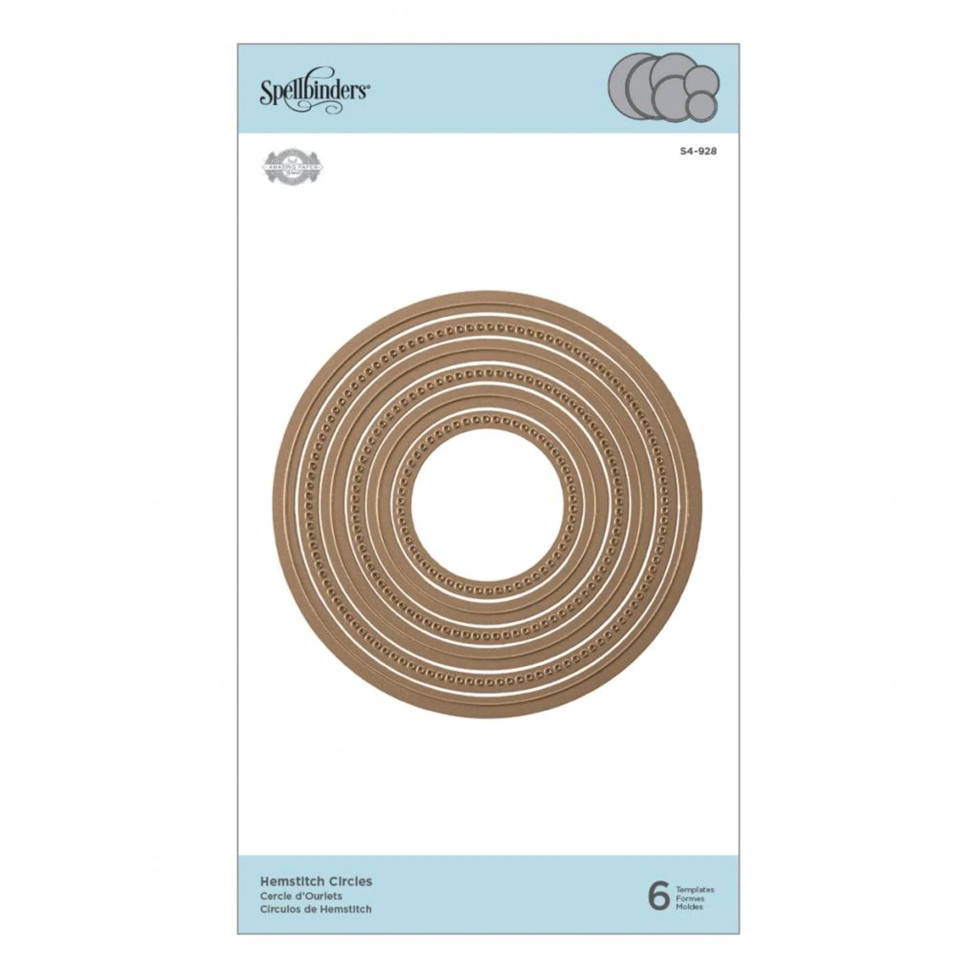 Spellbinders - Hemstitch Circles