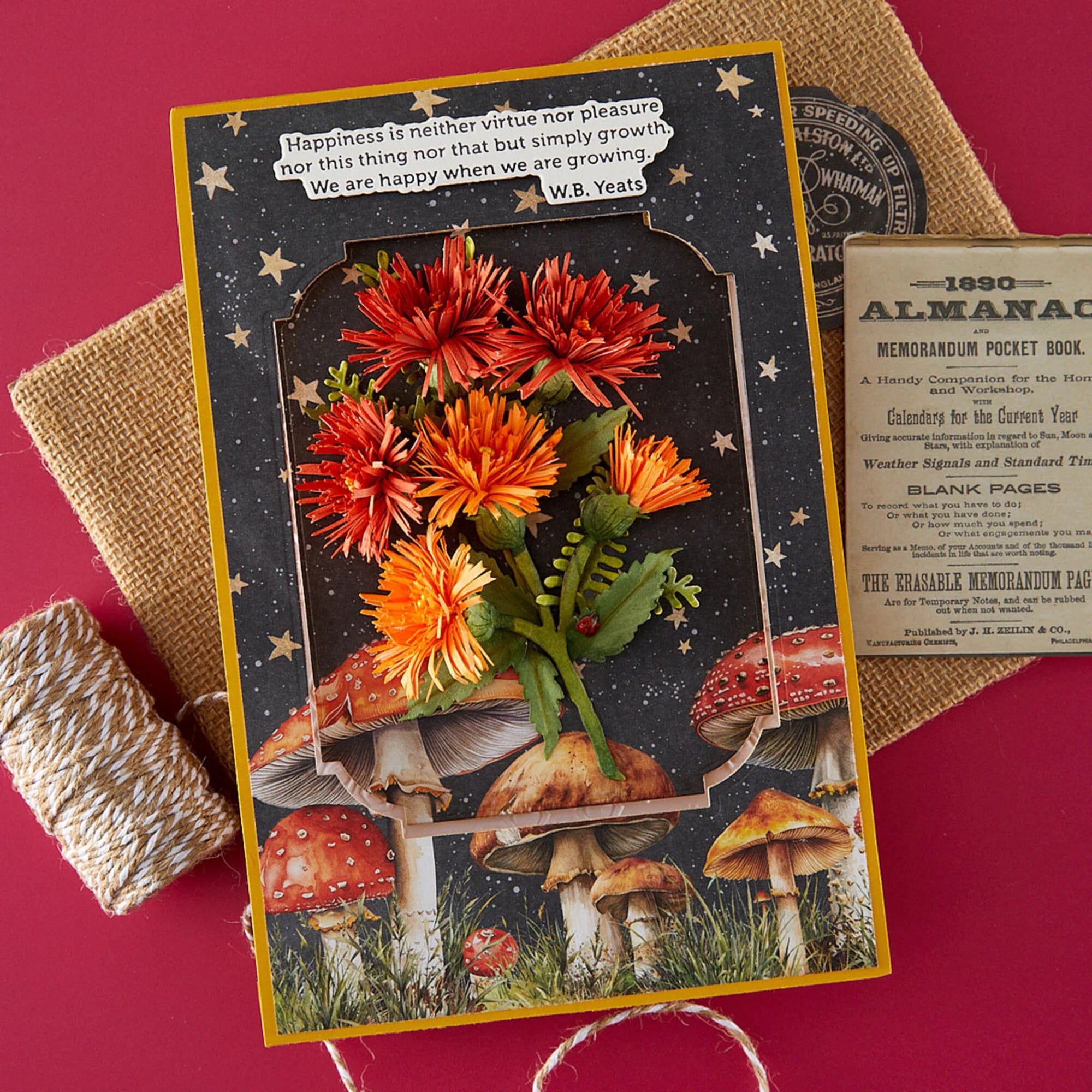 Spellbinders - Dies - Tassel Flower and Ladybugs