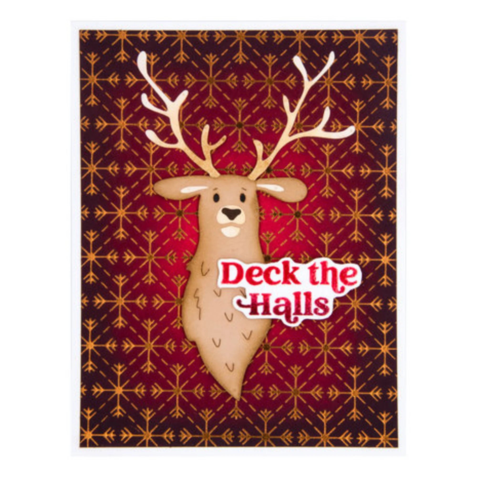 Spellbinders - Glimmer Hot Foil Plate - Geo Snowflakes