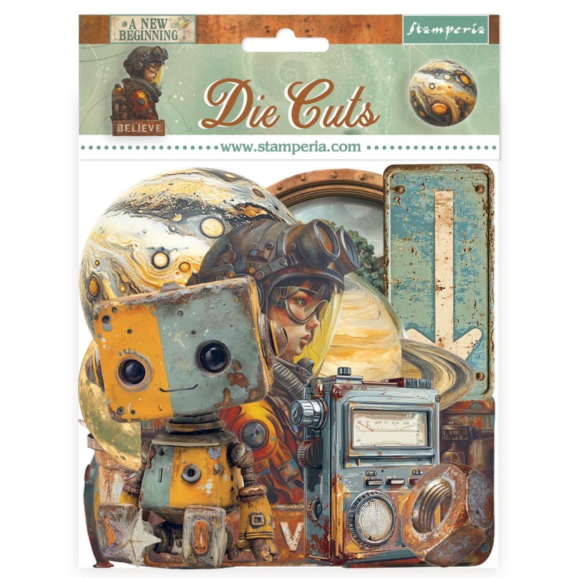Stamperia - A New Beginning - Chipboard Die Cuts