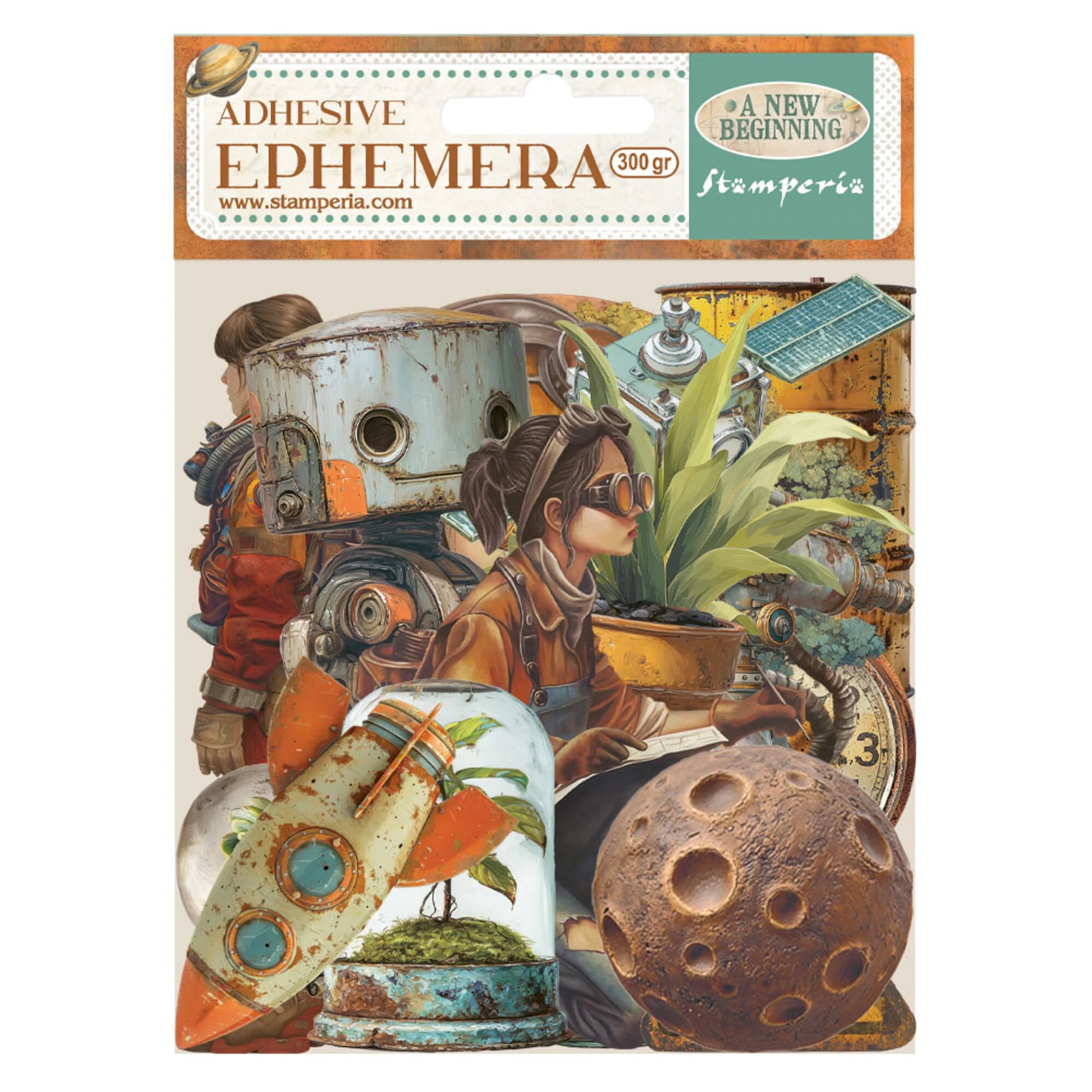 Stamperia - A New Beginning - Adhesive Ephemera