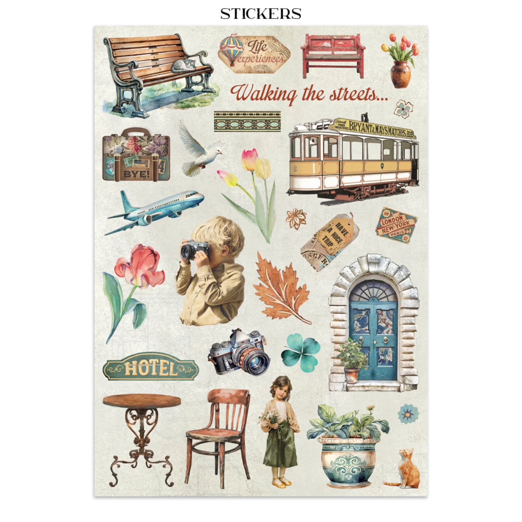 Stamperia - Junk Journal - Art of Travelling