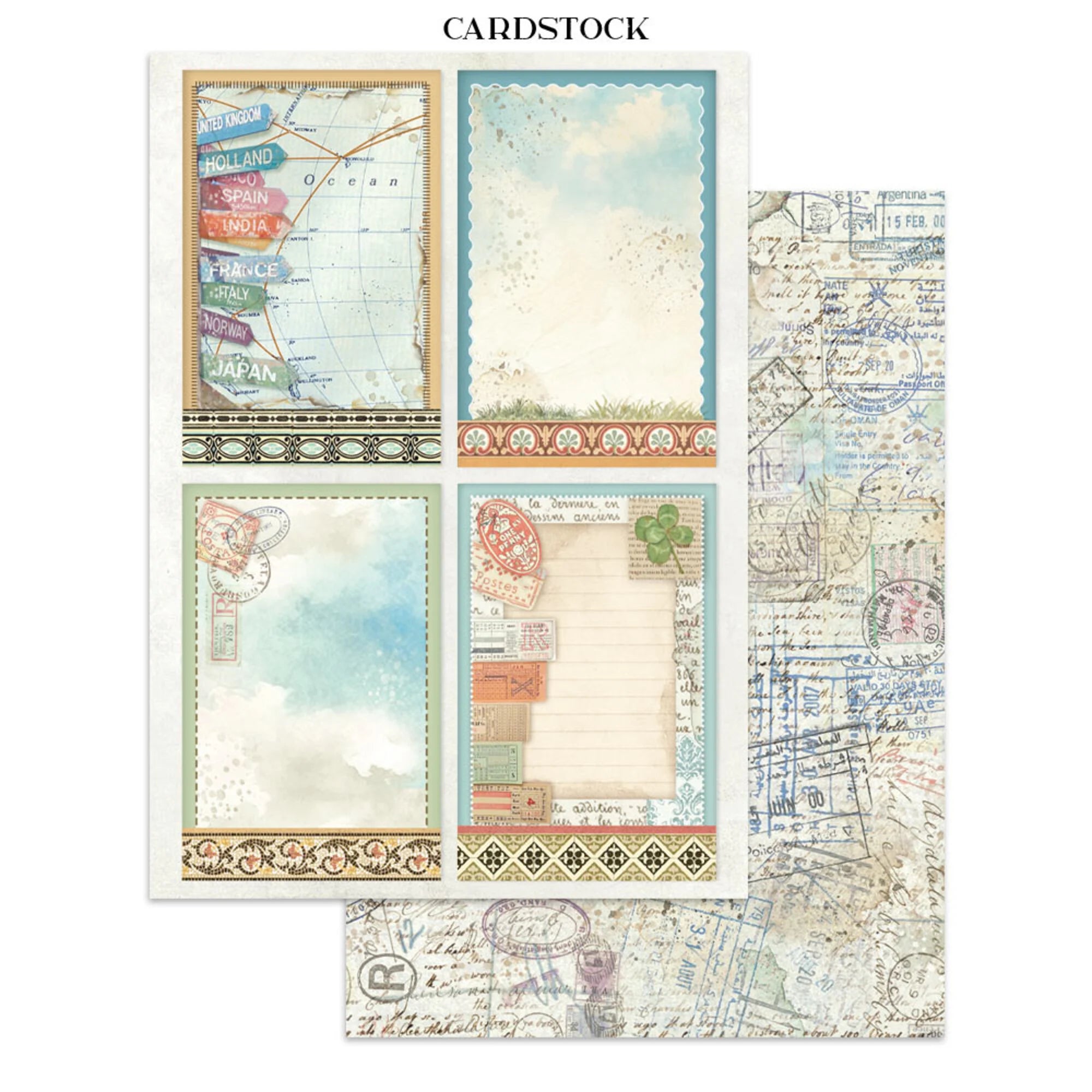 Stamperia - Junk Journal - Art of Travelling