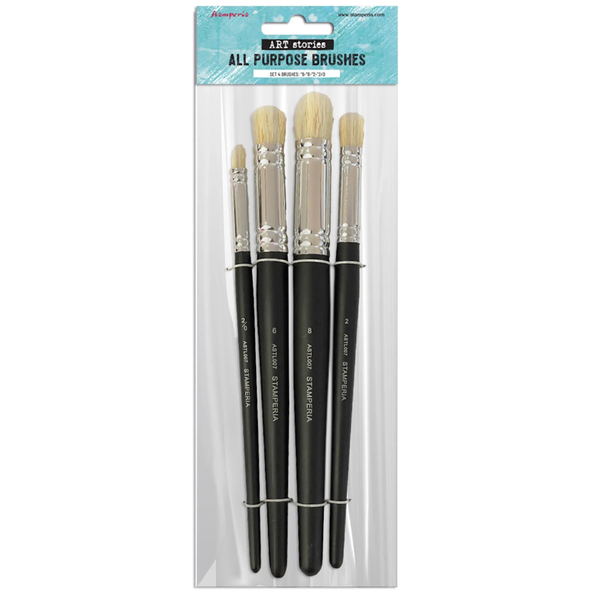 Stamperia - Art Stories - All purpose brushes set