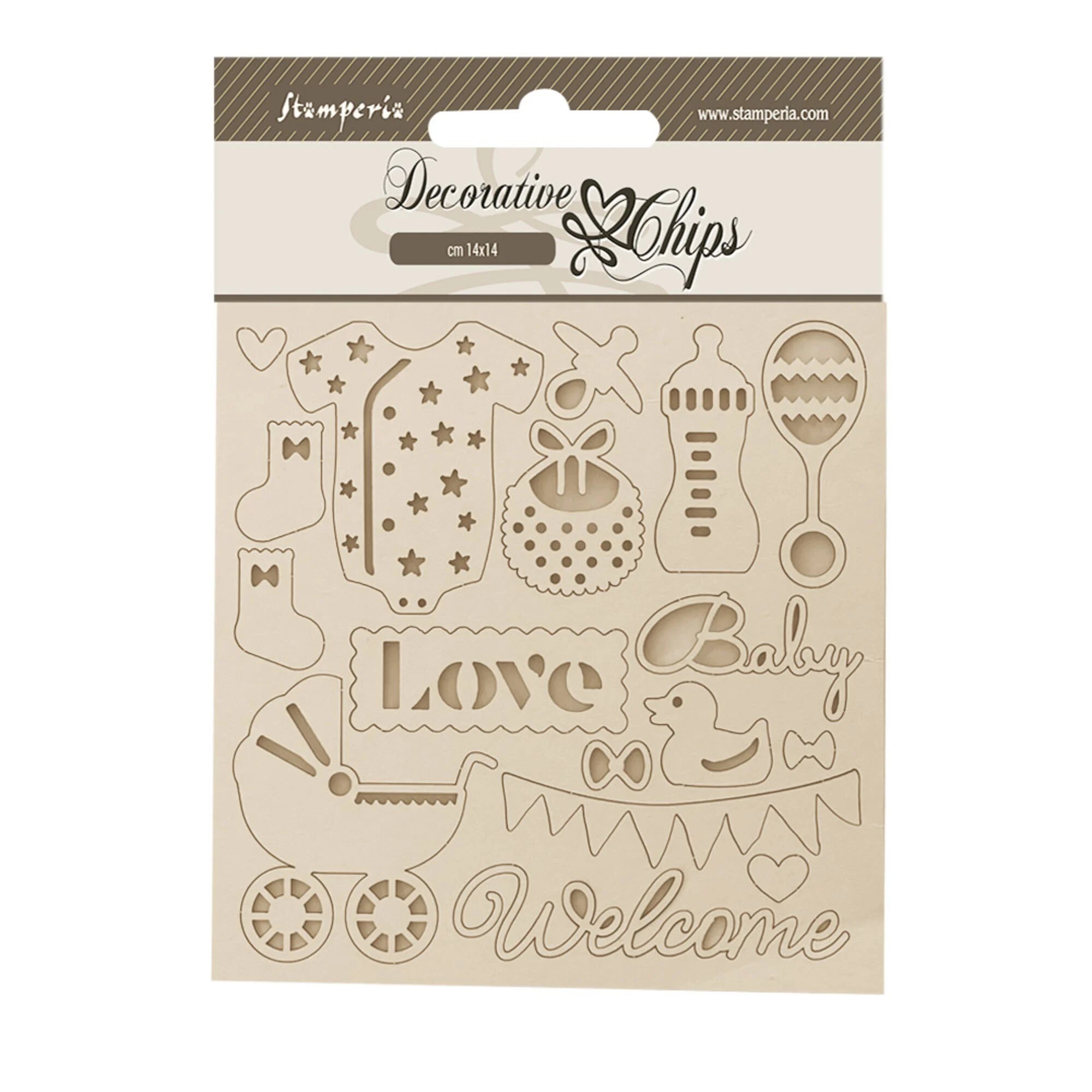 Stamperia - Baby - Accessories - Decorative Chips