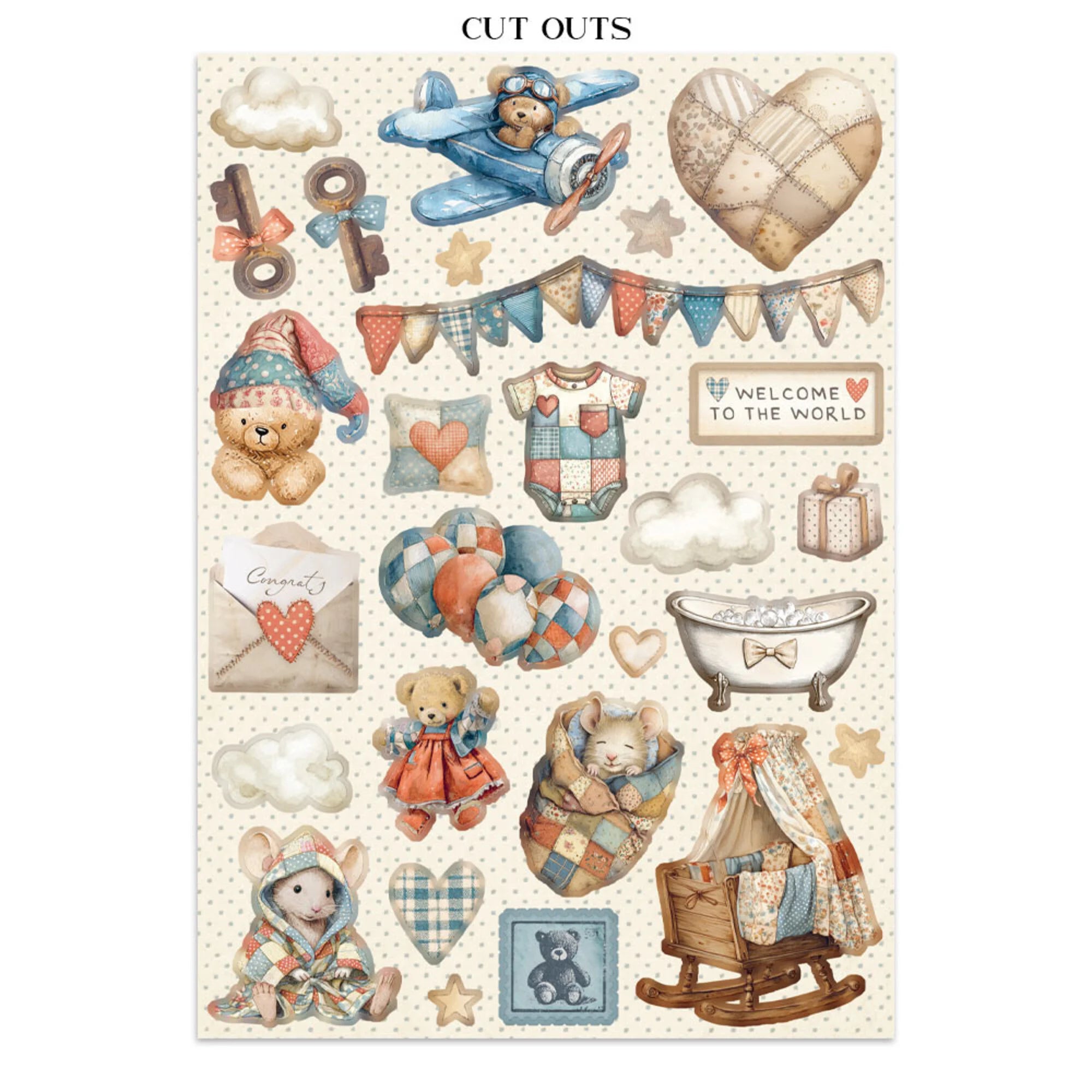 Stamperia - Junk Journal - Baby