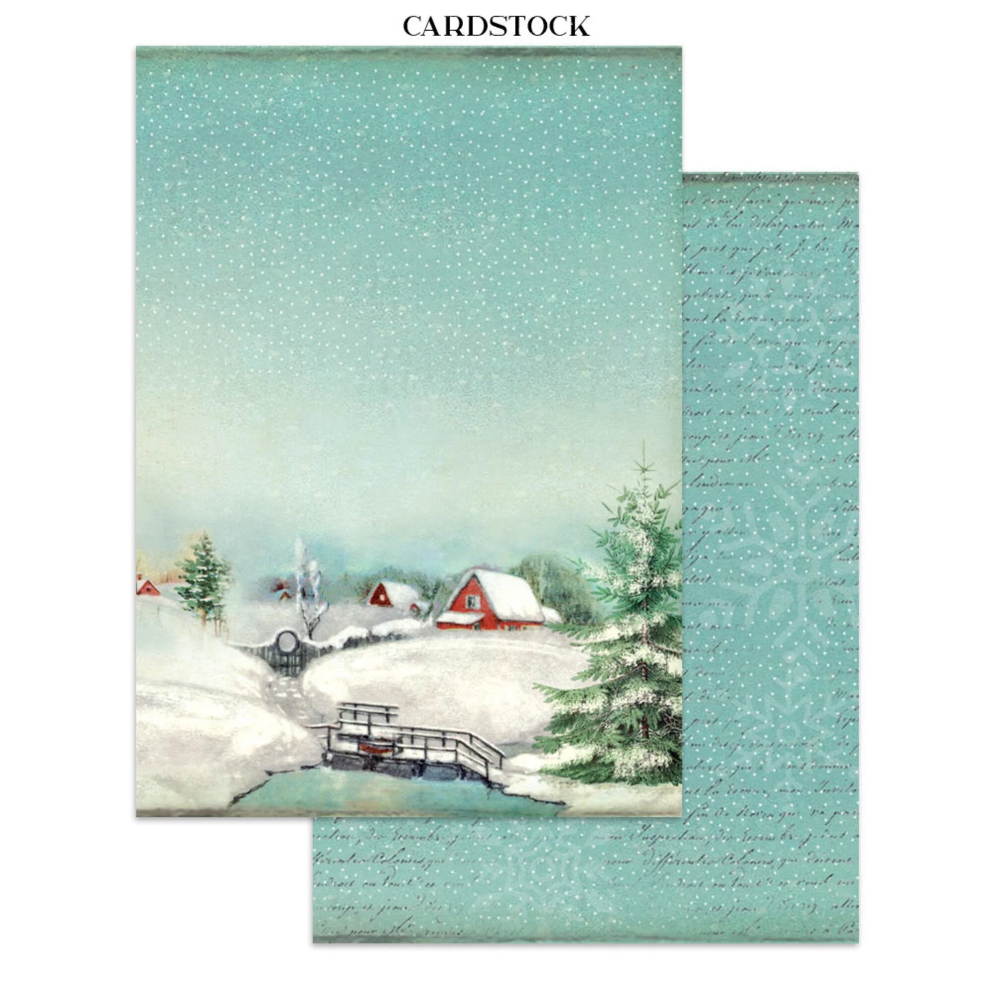 Stamperia - Junk Journal - Classic Christmas - A4