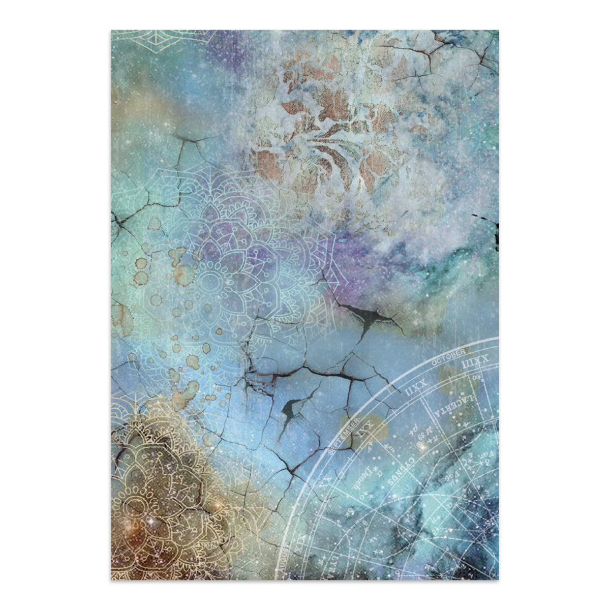 Stamperia - Cosmos Junk Journal A5 Focus Points by Cristina Radovan