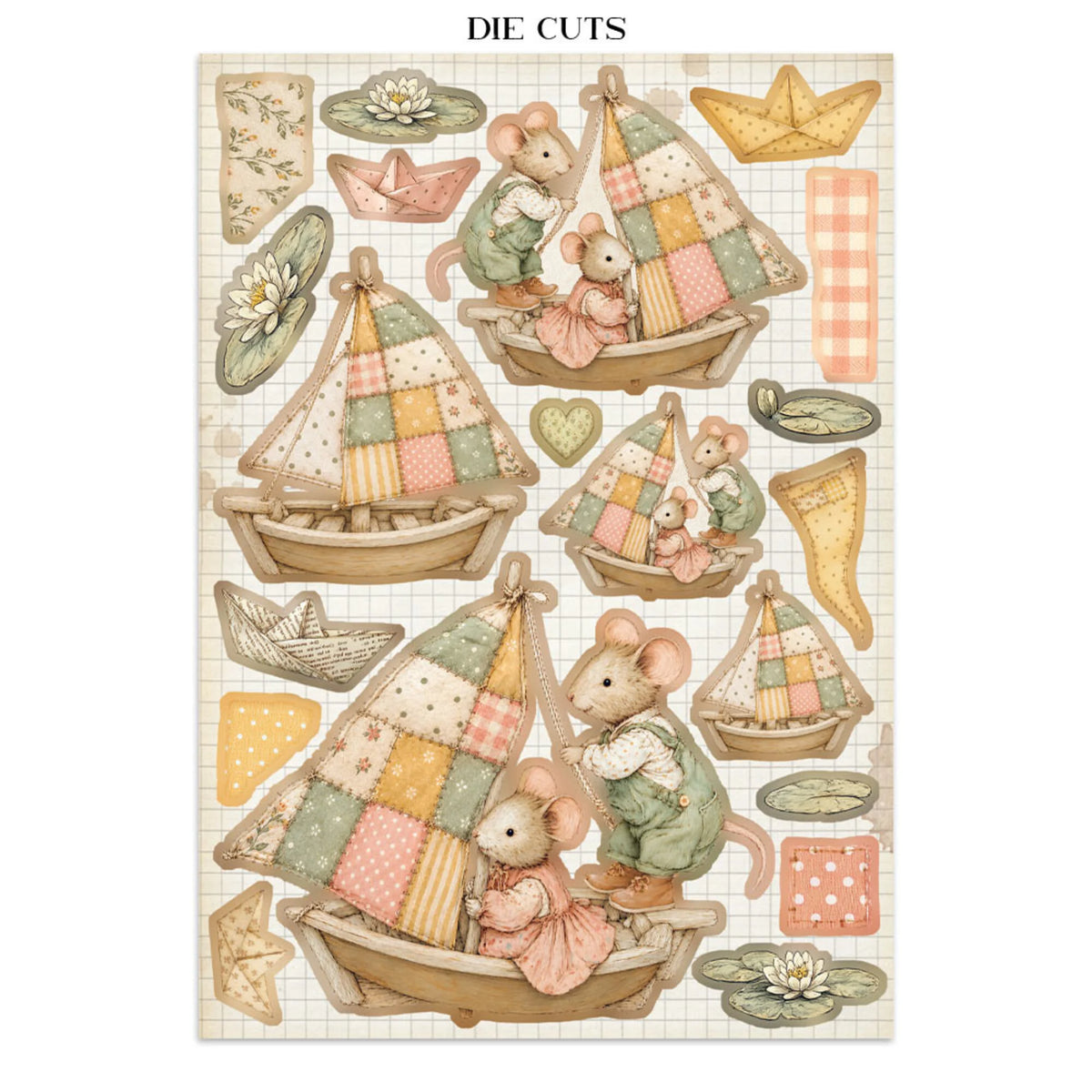 Stamperia - Junk Journal - Cozy Family - Focus Points - A5
