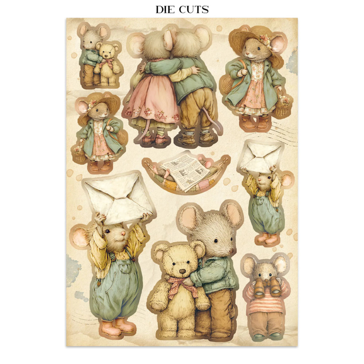 Stamperia - Junk Journal - Cozy Family - Focus Points - A5