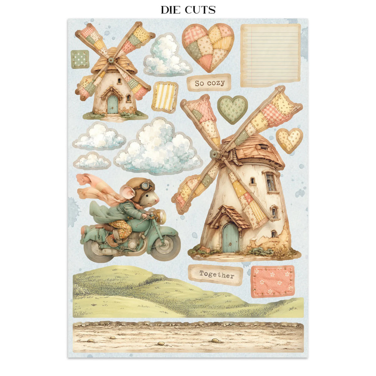 Stamperia - Junk Journal - Cozy Family - A4